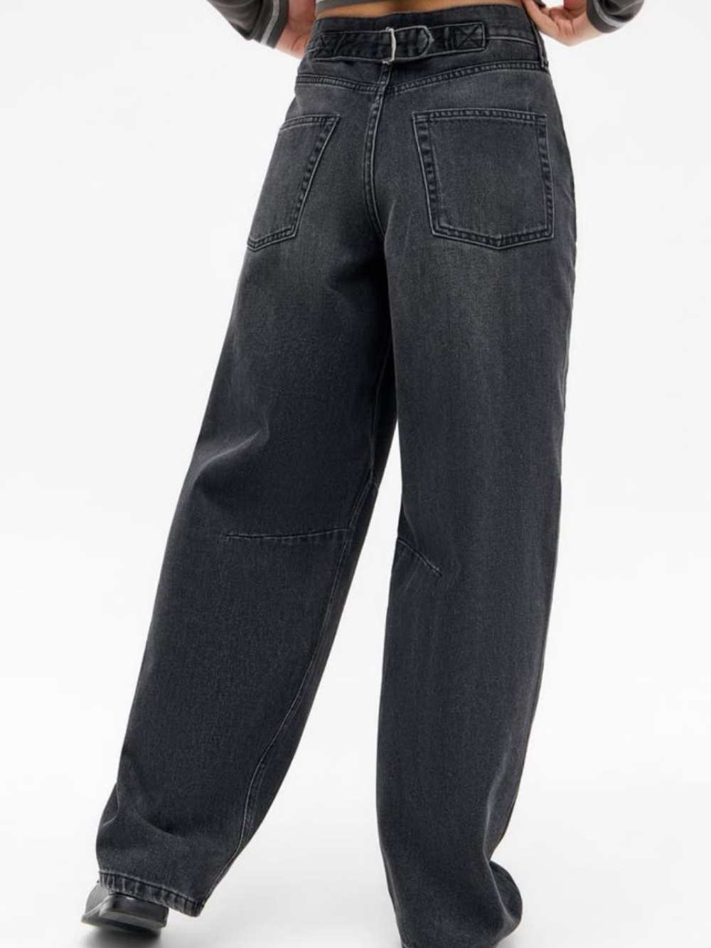 Logan High Waist Baggy Wide Leg Jeans barrel BDG - Picture 2 of 5